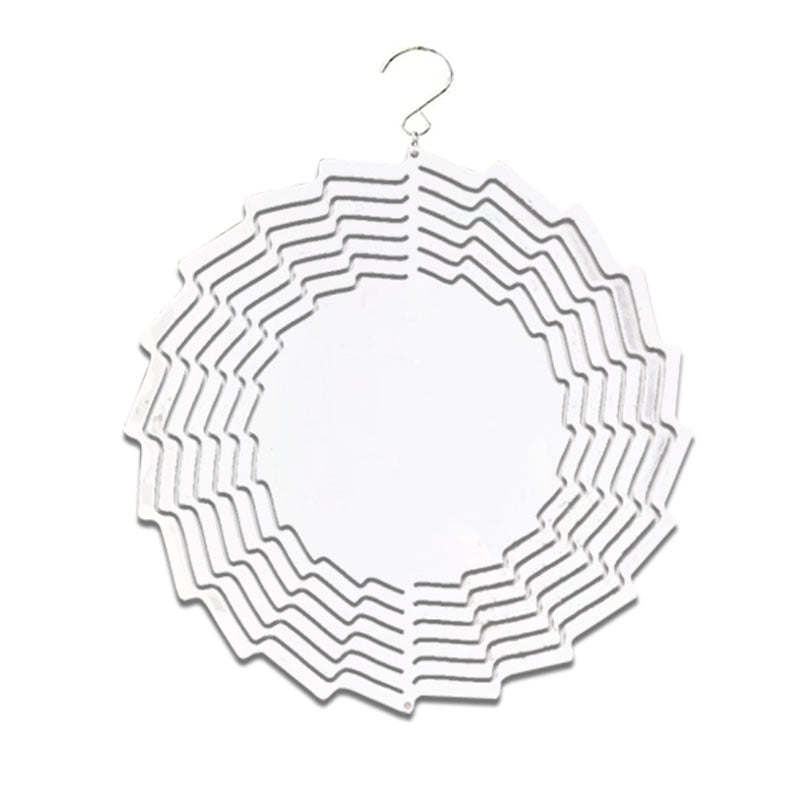 Wholesale DIY Double Sided White Aluminum Wind Chimes